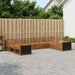 Set de canapele de exterior 9 pcs natural Lemn Solid de Acacia - WALTI WALTI