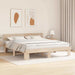 Cadru de pat cu headboard Maro 200 x 200 cm Lemn de brad solid - WALTI WALTI