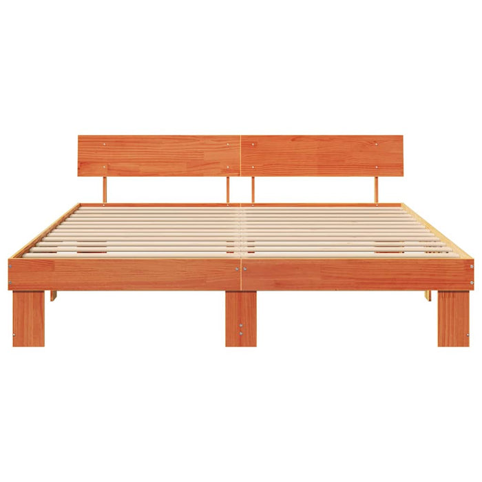 Cadru de pat Maro ceruit 200 x 200 cm Lemn de brad solid - WALTI WALTI