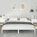 Cadru de pat cu headboard Alb 180 x 200 cm Lemn de pin masiv - WALTI WALTI