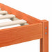 Cadru de pat Maroniu cerat 90 x 200 cm Lemn de pin masiv - WALTI WALTI