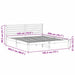 Cadru de pat cu headboard Maro 180 x 200 cm Lemn masiv de pin - WALTI WALTI