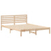 Cadru de pat cu headboard Maro 160 x 210 cm Lemn masiv de pin - WALTI WALTI