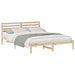 Cadru de pat cu headboard Maro 160 x 210 cm Lemn masiv de pin - WALTI WALTI