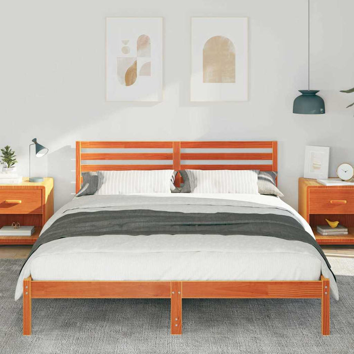 Cadru de pat Maro ceruit 160 x 210 cm Lemn masiv de pin - WALTI WALTI
