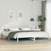 Cadru de pat cu headboard Alb 180 x 210 cm Lemn masiv de pin - WALTI WALTI
