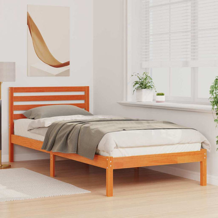 Cadru de pat Maro ceruit 80 x 220 cm Lemn masiv de pin - WALTI WALTI