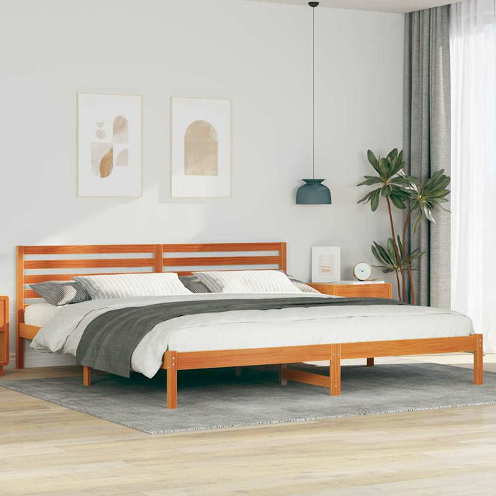 Cadru de pat Maro ceruit 180 x 220 cm Lemn masiv de pin - WALTI WALTI