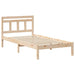 Cadru de pat Maro 75 x 190 cm Lemn de pin masiv - WALTI WALTI