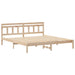 Cadru de pat cu headboard Maro Lemn de brad - WALTI WALTI