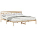 Cadru de pat cu headboard Maro Lemn de brad - WALTI WALTI