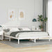 Cadru de pat cu headboard Alb Lemn masiv de pin - WALTI WALTI
