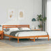 Cadru de pat cu headboard Maro Lemn de brad - WALTI WALTI