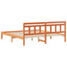 Cadru de pat cu headboard Maro Lemn de brad - WALTI WALTI