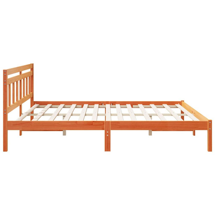 Cadru de pat cu headboard Maro Lemn de brad - WALTI WALTI