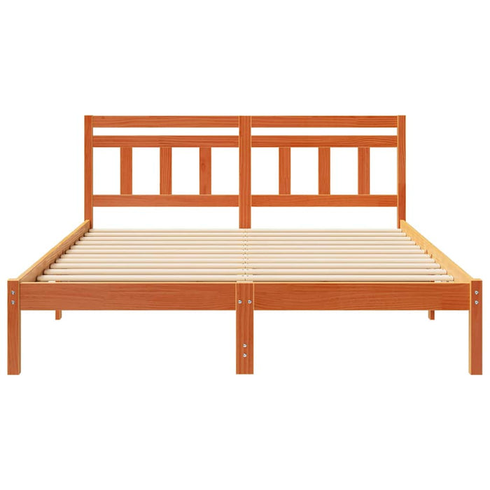 Cadru de pat cu headboard Maro Lemn de brad - WALTI WALTI