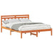 Cadru de pat cu headboard Maro Lemn de brad - WALTI WALTI