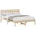 Cadru de pat cu headboard Maro Lemn de brad - WALTI WALTI