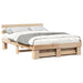 Cadru de pat cu headboard Maro 160 x 200 cm Lemn masiv de pin - WALTI WALTI