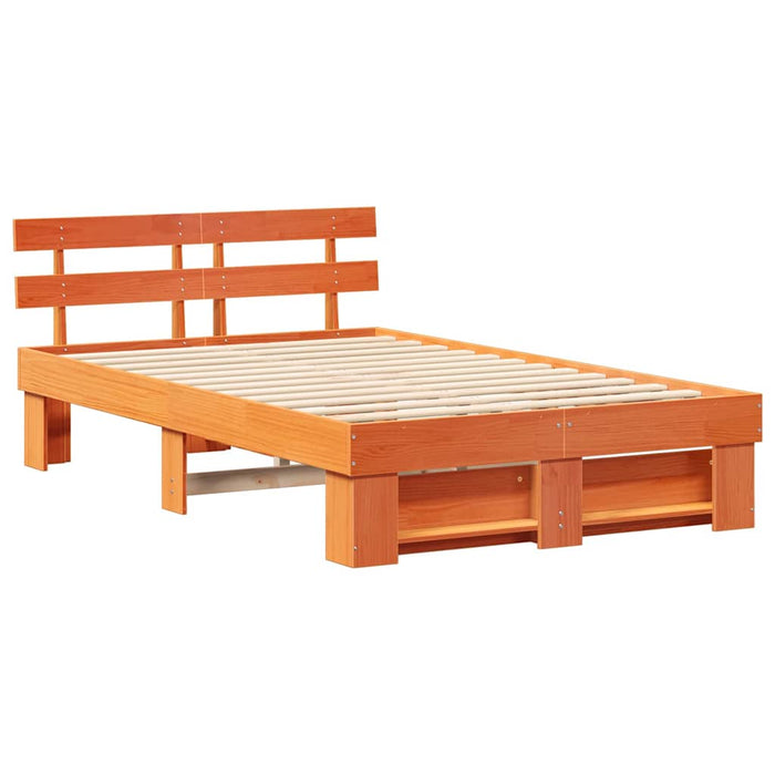 Cadru de pat Maro ceruit 120 x 200 cm Lemn masiv de pin - WALTI WALTI