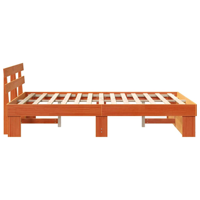 Cadru de pat Maro ceruit 135 x 190 cm Lemn masiv de pin - WALTI WALTI