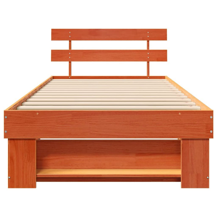 Cadru de pat Maro ceruit 75 x 190 cm Lemn masiv de pin - WALTI WALTI