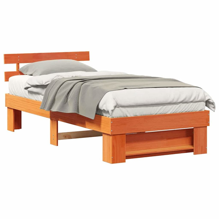 Cadru de pat Maro ceruit 75 x 190 cm Lemn masiv de pin - WALTI WALTI