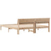 Cadru de pat cu headboard Maro 180 x 200 cm Lemn de pin masiv - WALTI WALTI