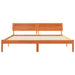 Cadru de pat Maroniu cerat 180 x 200 cm Lemn de pin masiv - WALTI WALTI