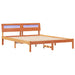 Cadru de pat Maroniu cerat 150 x 200 cm Lemn de pin masiv - WALTI WALTI