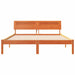 Cadru de pat Maroniu cerat 150 x 200 cm Lemn de pin masiv - WALTI WALTI