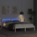 Cadru de pat cu headboard Alb 120 x 190 cm Lemn de pin masiv - WALTI WALTI
