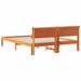 Cadru de pat Maroniu cerat 150 x 200 cm Lemn de pin masiv - WALTI WALTI