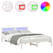 Cadru de pat cu headboard Alb 140 x 200 cm Lemn de pin masiv - WALTI WALTI