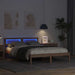 Cadru de pat cu headboard Maro 120 x 200 cm Lemn de pin masiv - WALTI WALTI