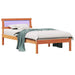 Cadru de pat Maroniu cerat 80 x 200 cm Lemn de pin masiv - WALTI WALTI