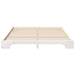 Cadru de pat Alb 200 x 210 cm Lemn de pin masiv - WALTI WALTI