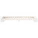 Cadru de pat Alb 90 x 220 cm Lemn de pin masiv - WALTI WALTI