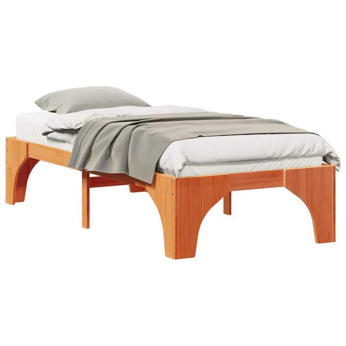 Cadru de pat Maro 75 x 190 cm Lemn de pin masiv - WALTI WALTI
