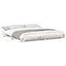 Cadru de pat Alb 200 x 200 cm Lemn de pin masiv - WALTI WALTI