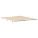 Cadru de pat Alb 200 x 200 cm Lemn de pin masiv - WALTI WALTI