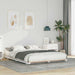 Cadru de pat Alb 160 x 200 cm Lemn de pin masiv - WALTI WALTI