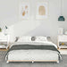 Cadru de pat Alb 160 x 200 cm Lemn de pin masiv - WALTI WALTI