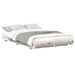 Cadru de pat Alb 135 x 190 cm Lemn de pin masiv - WALTI WALTI
