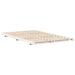 Cadru de pat Alb 135 x 190 cm Lemn de pin masiv - WALTI WALTI