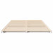 Cadru de pat Alb 135 x 190 cm Lemn de pin masiv - WALTI WALTI