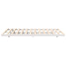 Cadru de pat Alb 120 x 190 cm Lemn de pin masiv - WALTI WALTI