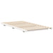Cadru de pat Alb 100 x 200 cm Lemn de pin masiv - WALTI WALTI