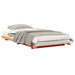 Cadru de pat Maroniu cerat 100 x 210 cm Lemn de pin masiv - WALTI WALTI