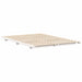 Cadru de pat Alb 140 x 210 cm Lemn de pin masiv - WALTI WALTI